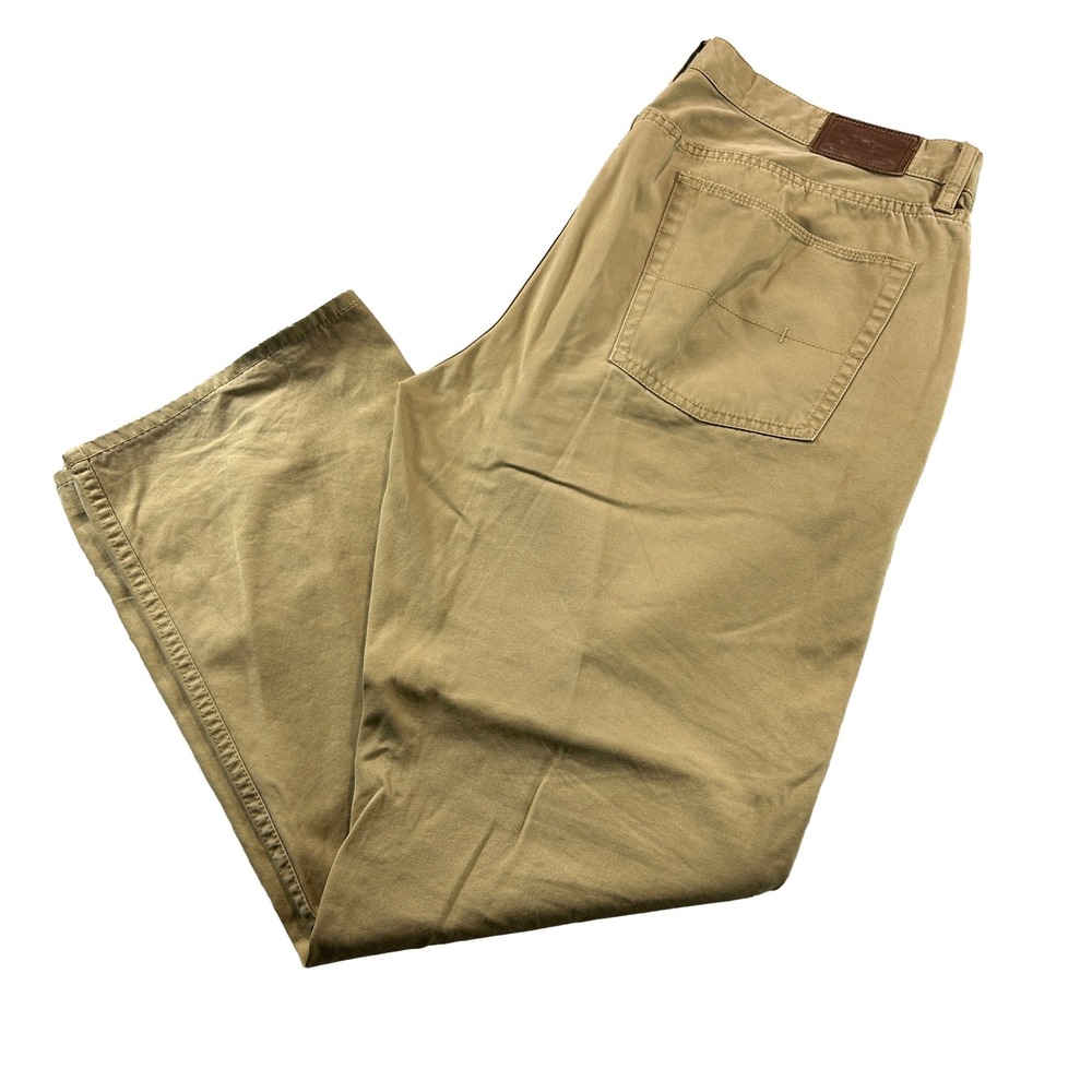 Polo Ralph Lauren Pants Mens 38x30 Tan Khaki Straight Leg 5 Pocket Chinos